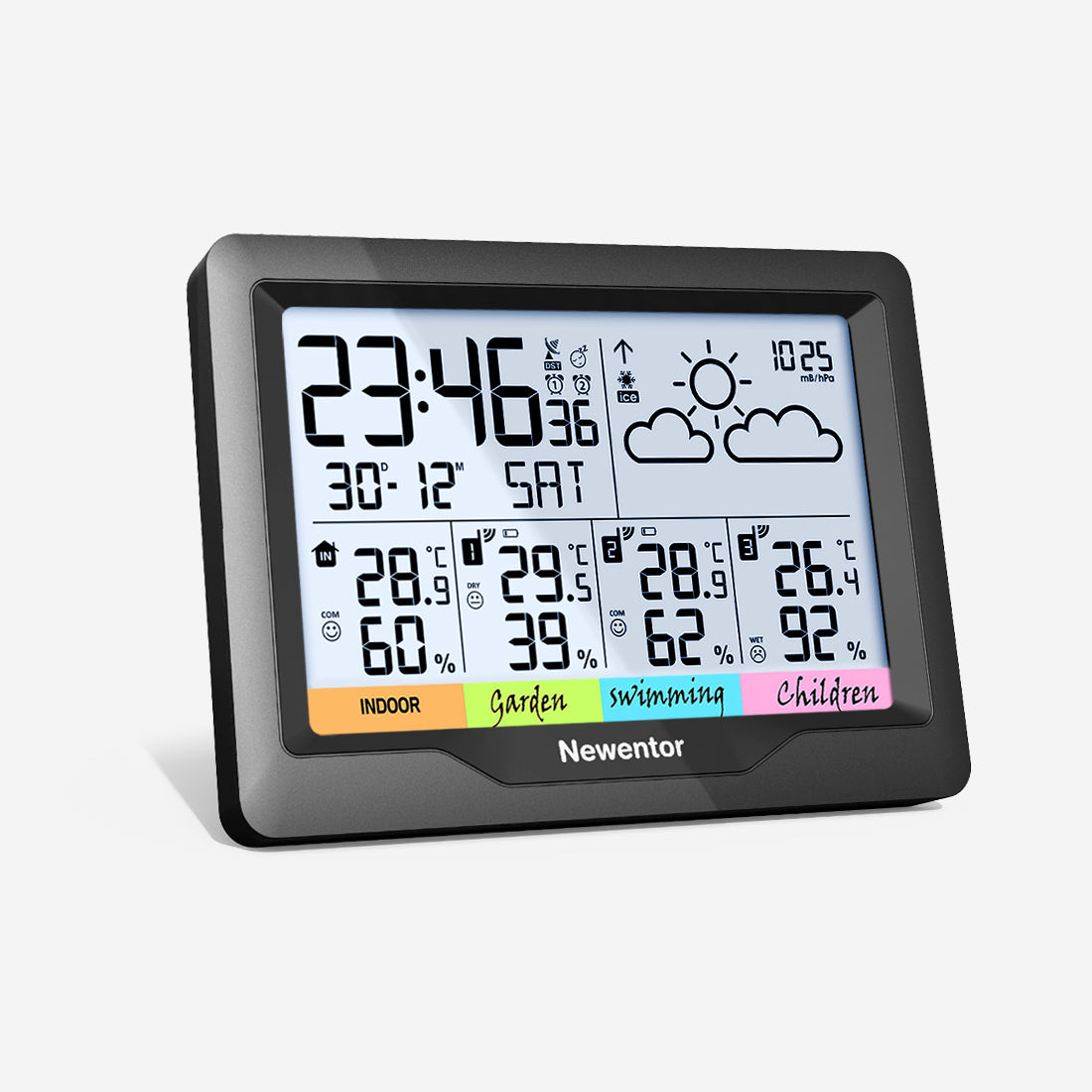 KALEVOL Professional Weather Stations Indoor Outdoor Thermometer